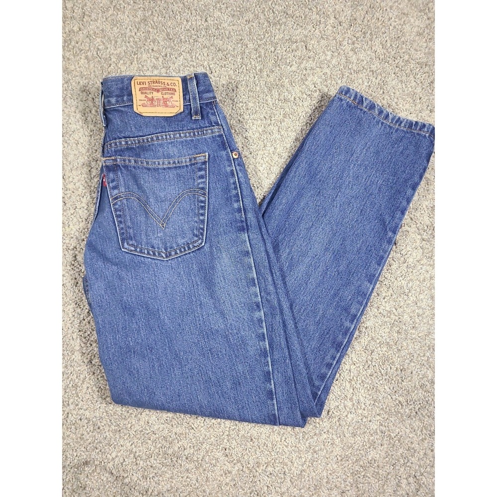 Vintage Levi's 550 Relaxed Tapered Leg Jeans | Size‎ 8M | EUC | 2007